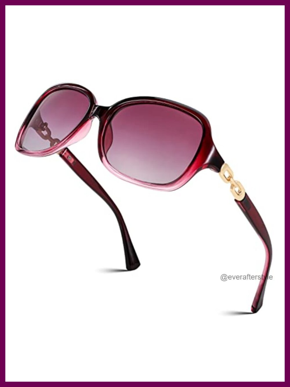 Polarized Square Wraparound Sunglasses UV400 Mirrored Trendy Sun Glasses